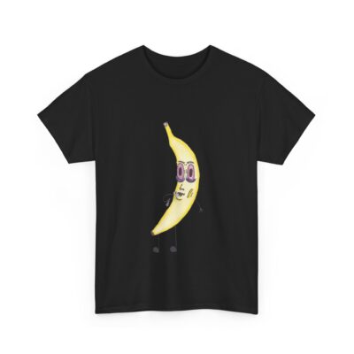 Funny Banana Graphic Tee, Unisex Cotton T-Shirt, Gift for Fruit Lovers, Casual Wear, Summer Outfit, Quirky Fashion