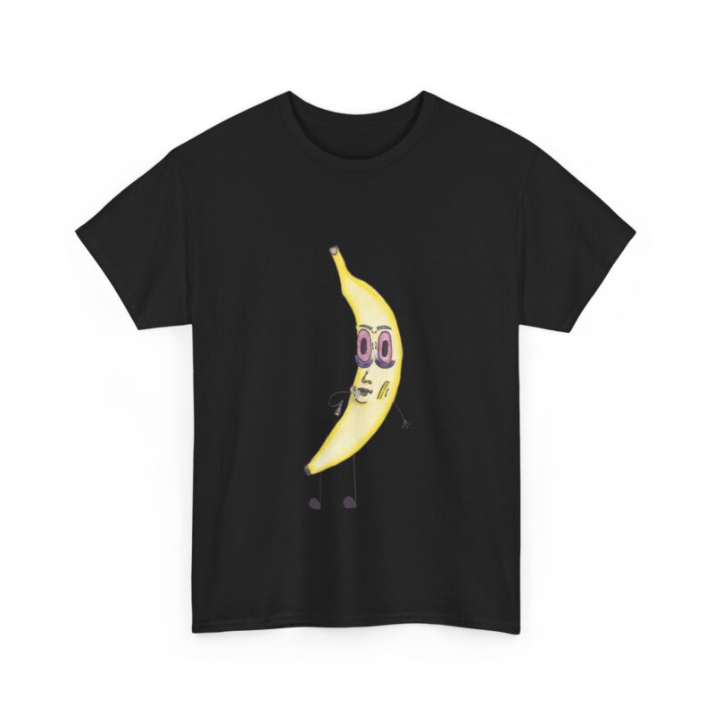 Funny Banana Graphic Tee, Unisex Cotton T-Shirt, Gift for Fruit Lovers, Casual Wear, Summer Outfit, Quirky Fashion