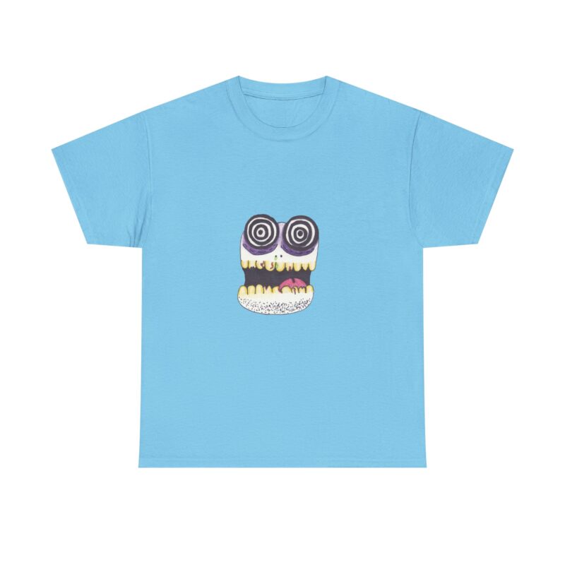 Skull Burger Graphic Tee Hand Drawn by Aiden - Image 5