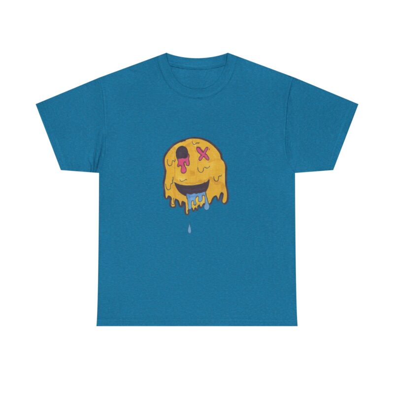 Melting Smile Graphic Tee, Hand-Drawn by Aiden - Image 13