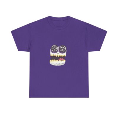 Skull Burger Graphic Tee Hand Drawn by Aiden