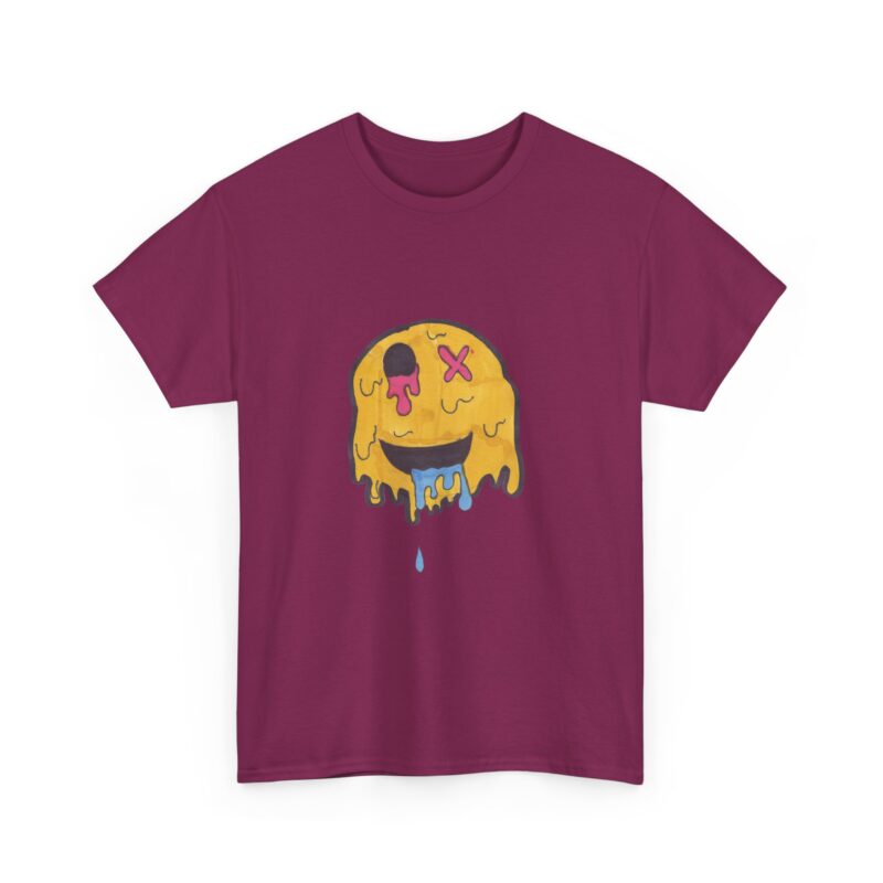 Melting Smile Graphic Tee, Hand-Drawn by Aiden - Image 19