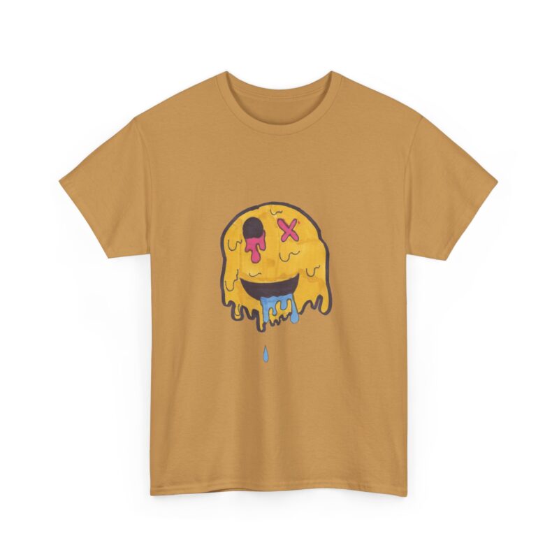 Melting Smile Graphic Tee, Hand-Drawn by Aiden - Image 11