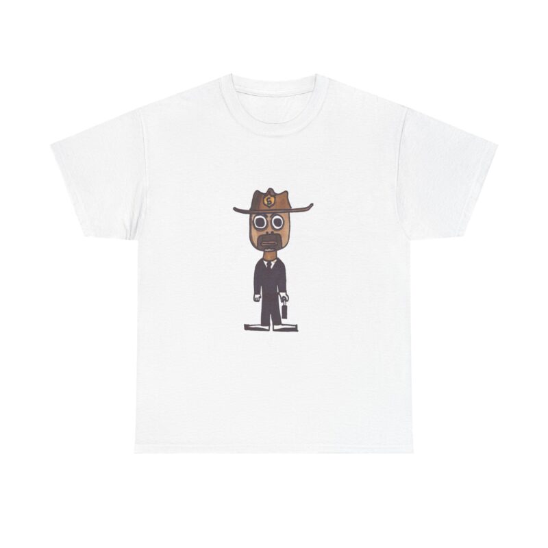 The Sherriff Unisex Graphic Tee, Fun Cartoon Character Shirt - Image 3