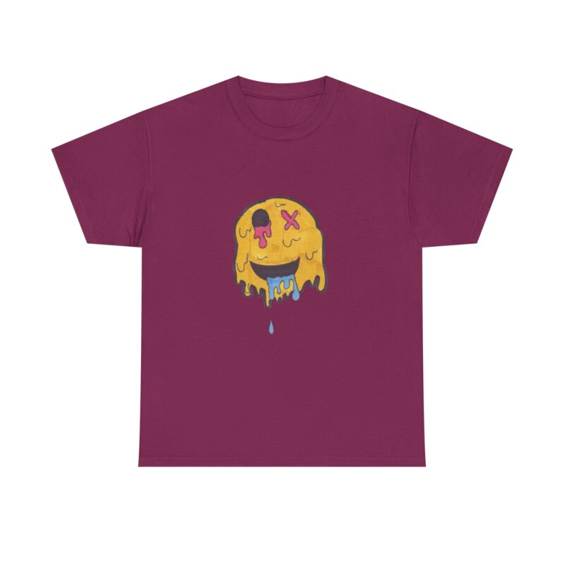Melting Smile Graphic Tee, Hand-Drawn by Aiden - Image 17