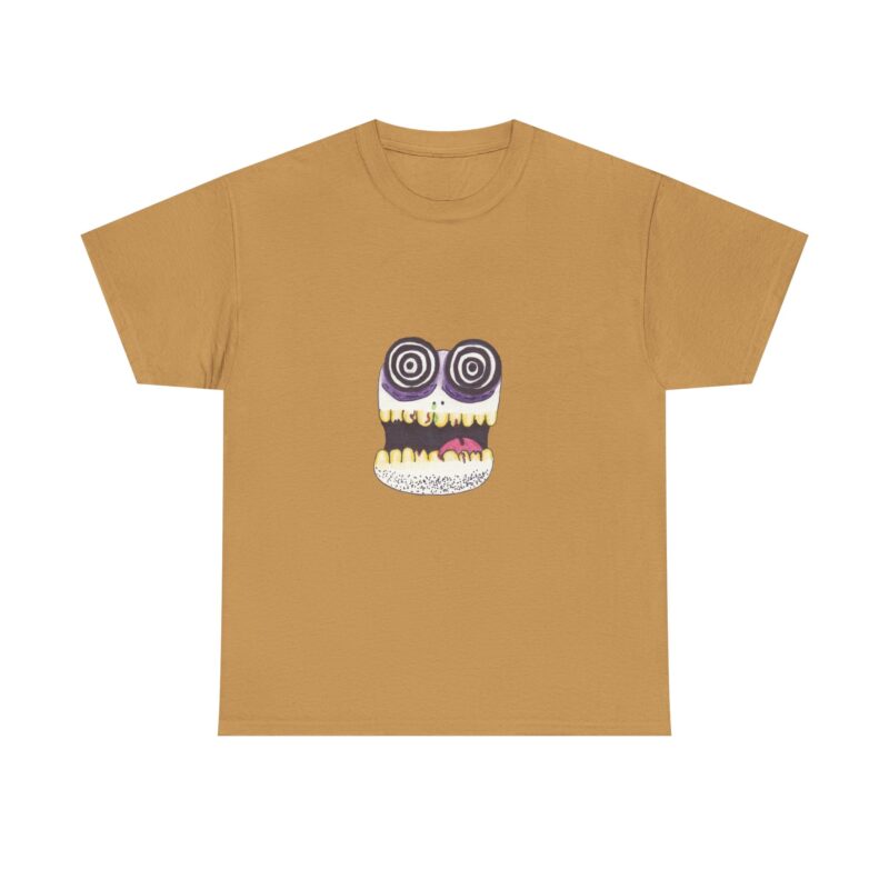 Skull Burger Graphic Tee Hand Drawn by Aiden - Image 4