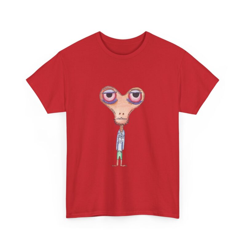 Orange Head Unisex Heavy Cotton Tee - Fun T-Shirt, Graphic Tee, Cute Gift, Casual Wear, Statement Piece - Image 18