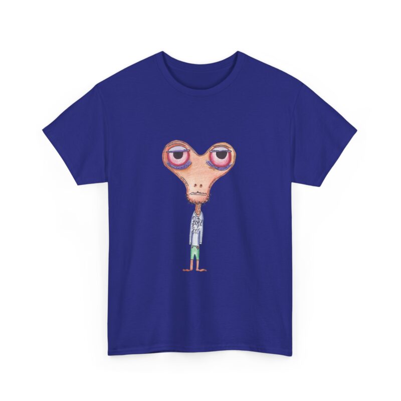 Orange Head Unisex Heavy Cotton Tee - Fun T-Shirt, Graphic Tee, Cute Gift, Casual Wear, Statement Piece - Image 12