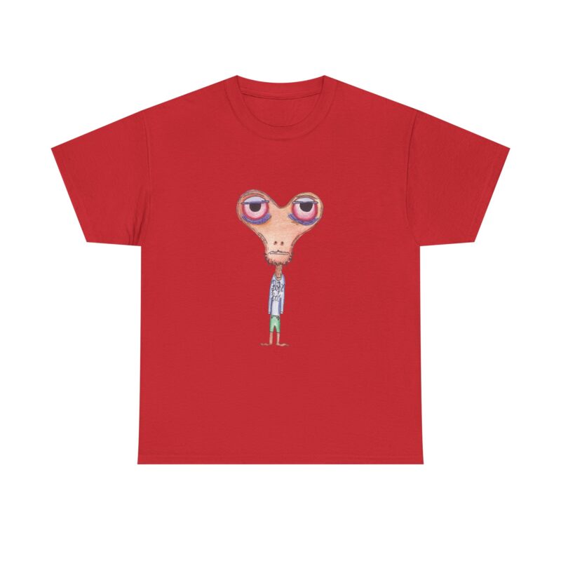 Orange Head Unisex Heavy Cotton Tee - Fun T-Shirt, Graphic Tee, Cute Gift, Casual Wear, Statement Piece - Image 17
